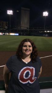 An image of myself at BB&T Ballpark in Charlotte, NC