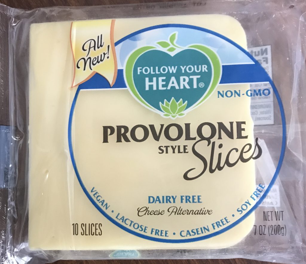 An image of Follow Your Heart dairy free cheese.