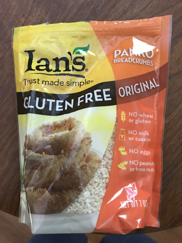 A picture of Ian's Gluten Free Panko Crumbs