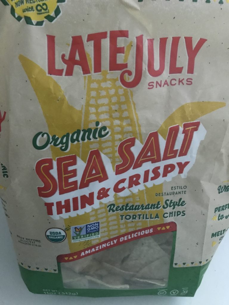 A picture of Late July's Tortilla Chips