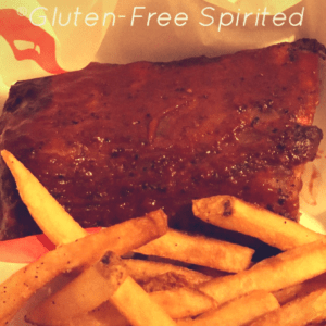 Chili's Half Rack of Original BBQ ribs and fries