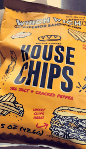 Sea Salt & Cracked Pepper Which Wich House Chips