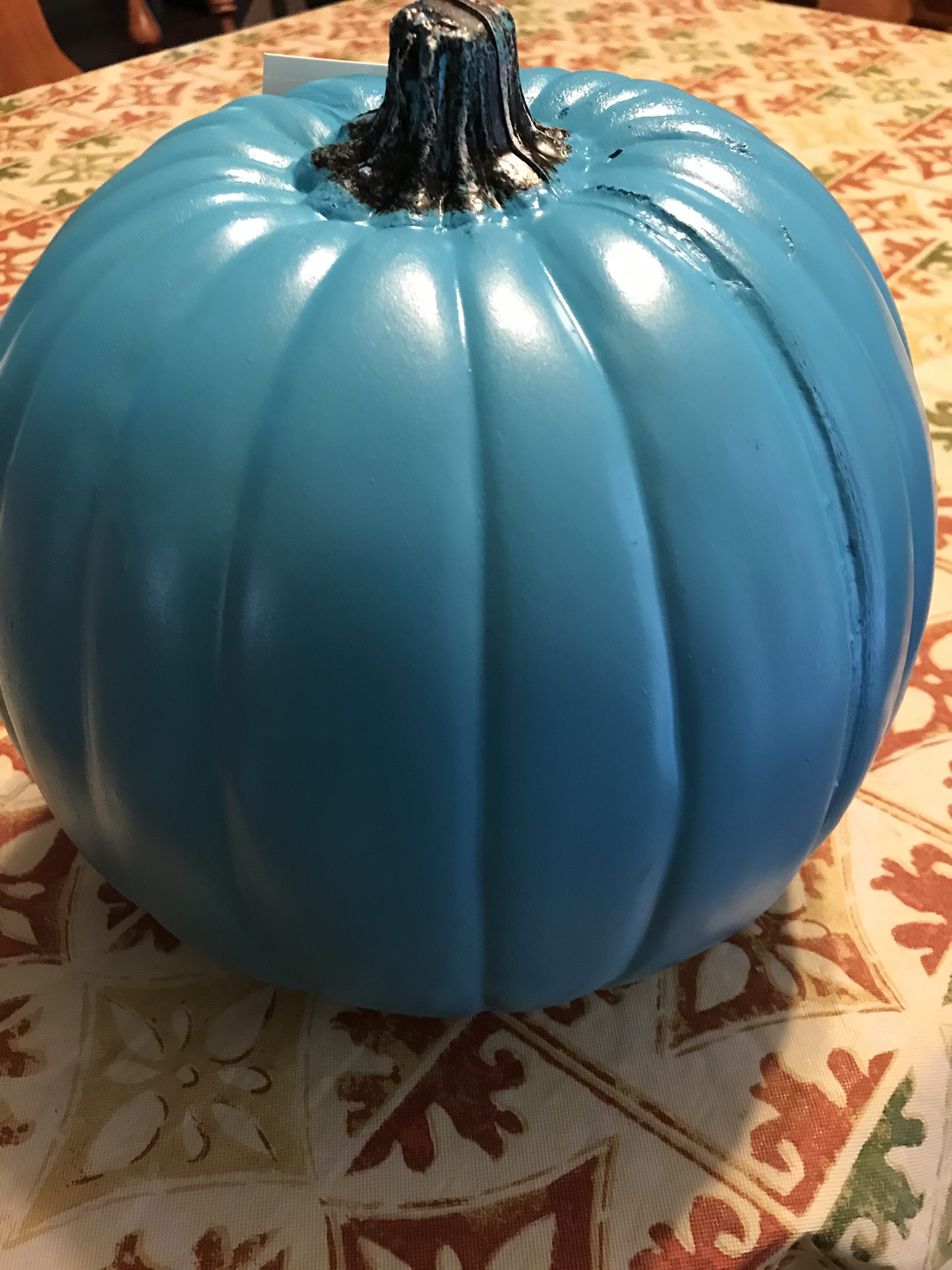 Teal pumpkin signifies allergen-free treats