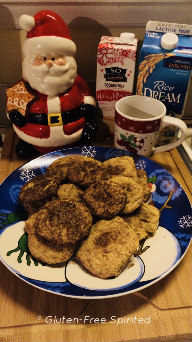 Christmas Snickerdoodles cookies