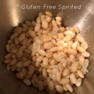 Norther White Beans in a bowl