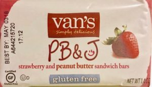 Van's Strawberry PB & J Bar