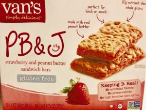 Van's Strawberry & PB Bars