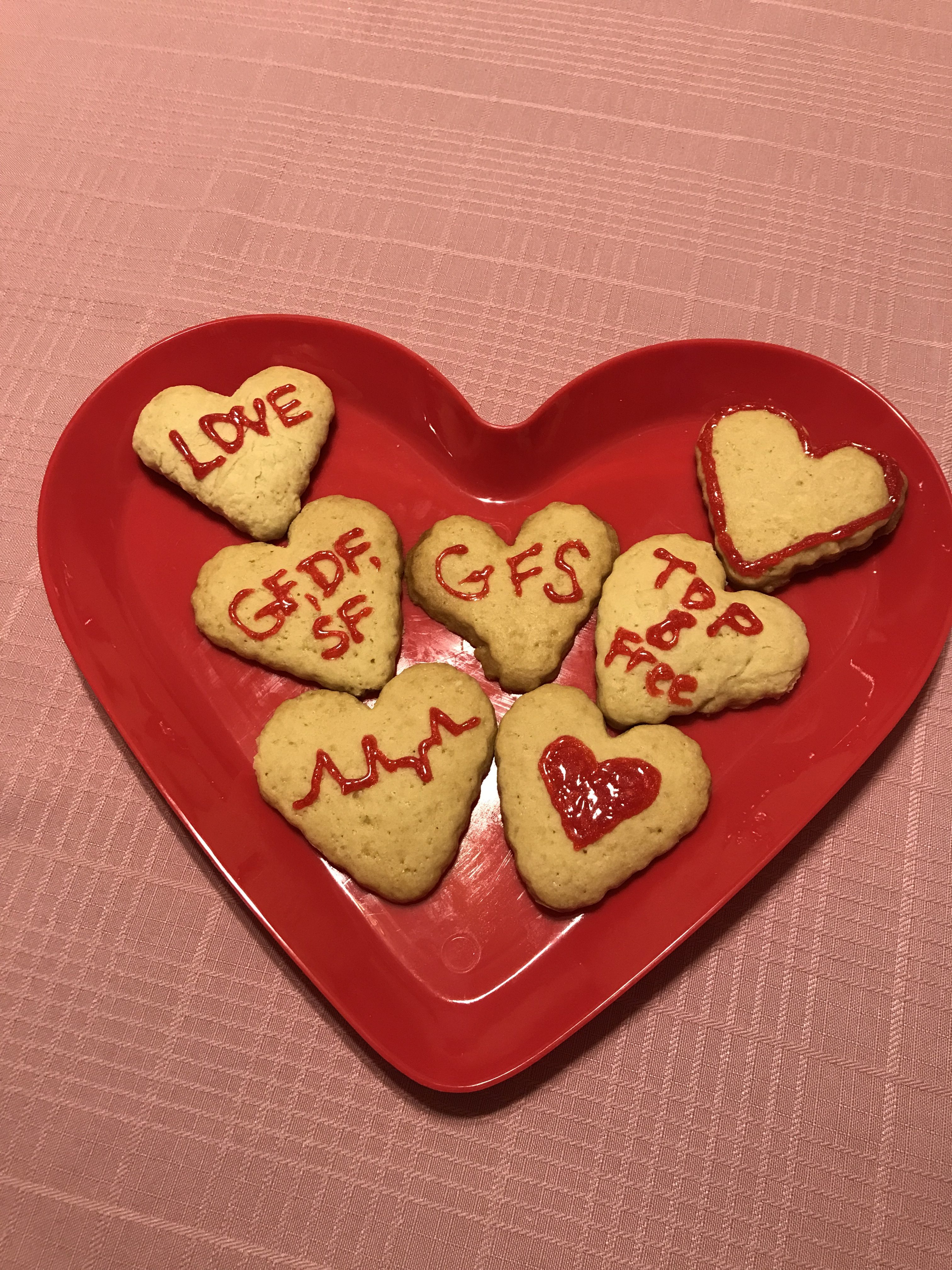 Decorated sugar cookies