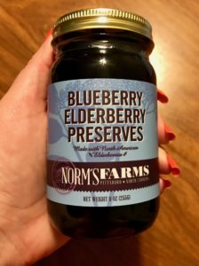 Blueberry Elderberry Preserves