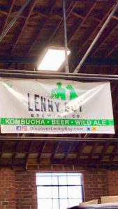 Lenny Boy Brewing Co sign