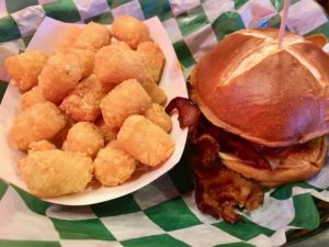 Pretzel Bacon Burger