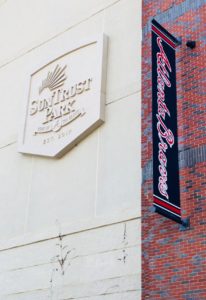 Suntrust Park sign