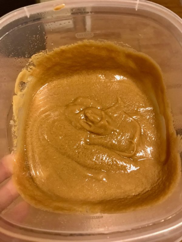 Melted Peanut Butter & Maple Syrup