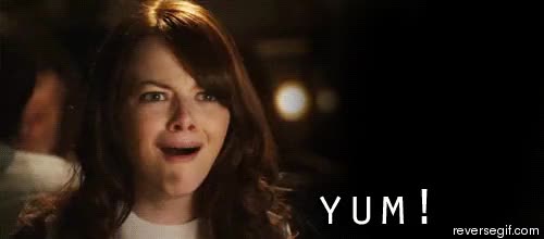 Emma Stone yum face