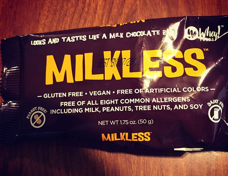 No Whey Chocolate Milkless Chocolate Bar