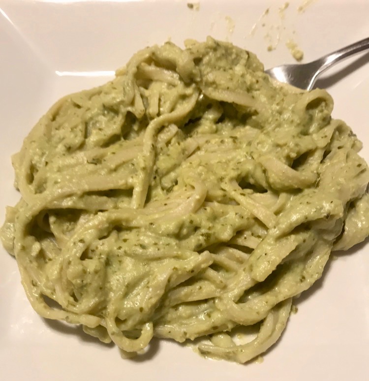 Pesto Fettuccine Alfredo