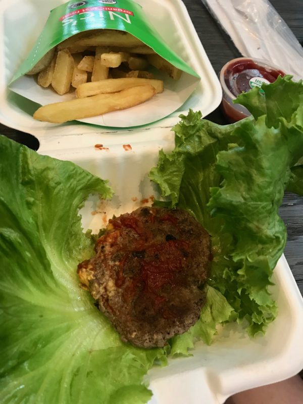 Nic's Organic Burger