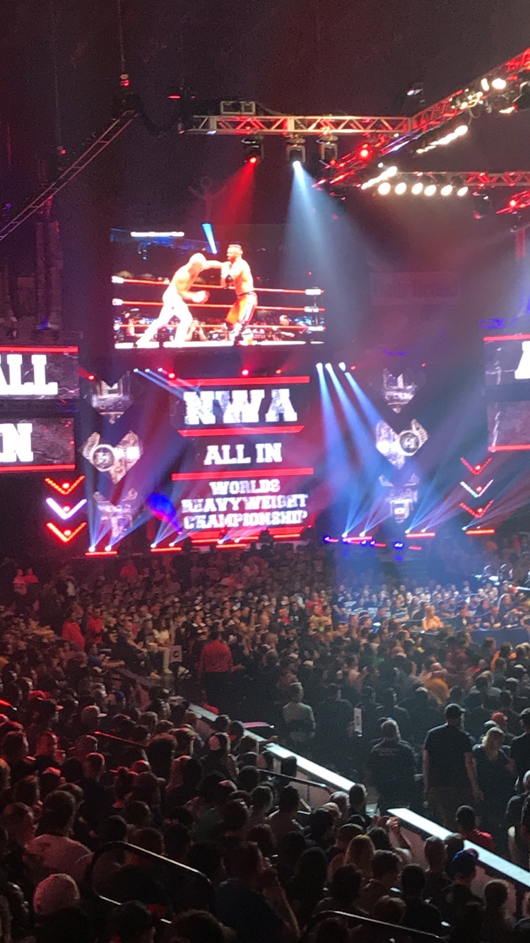 NWA match at All In