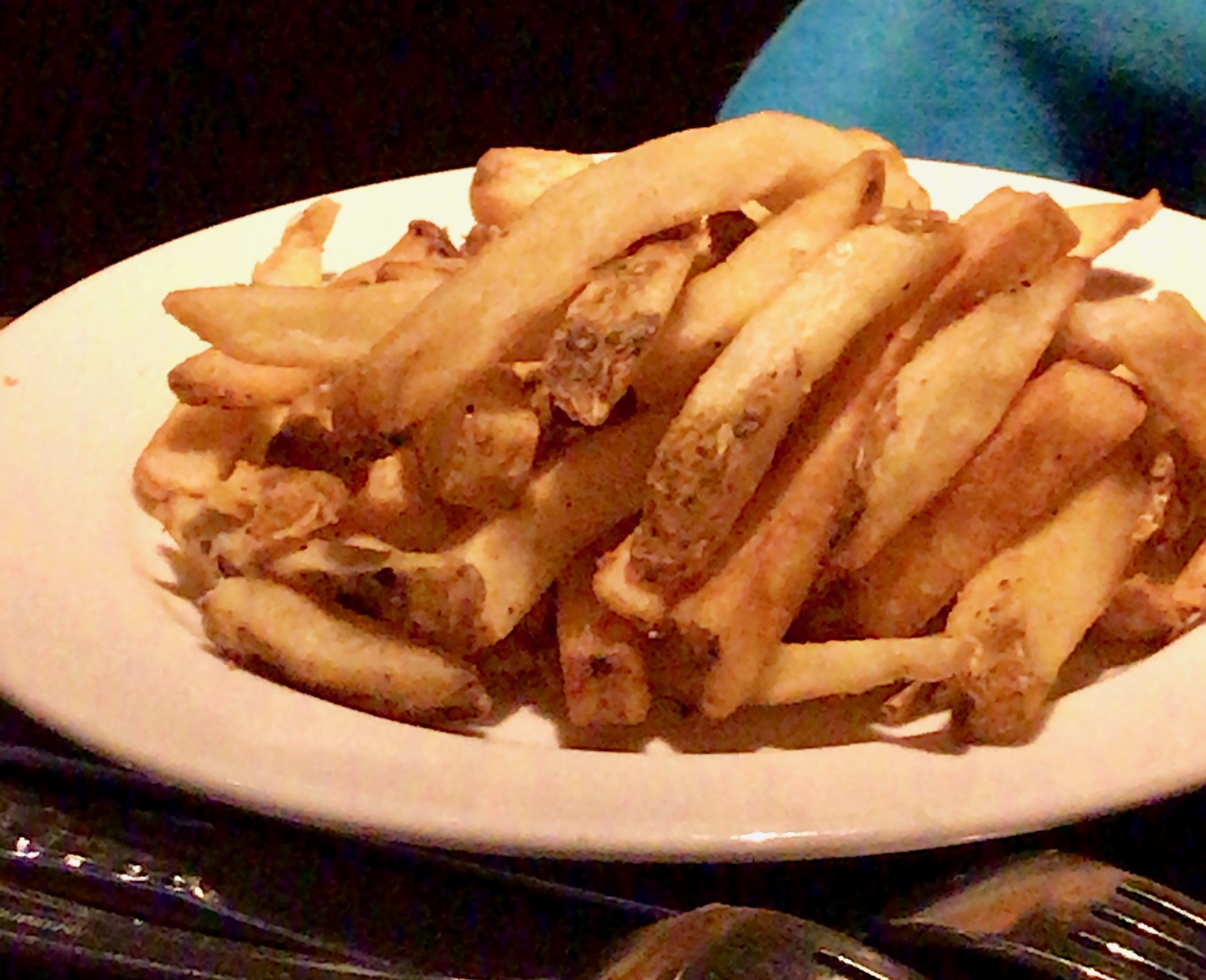 Plate of fries