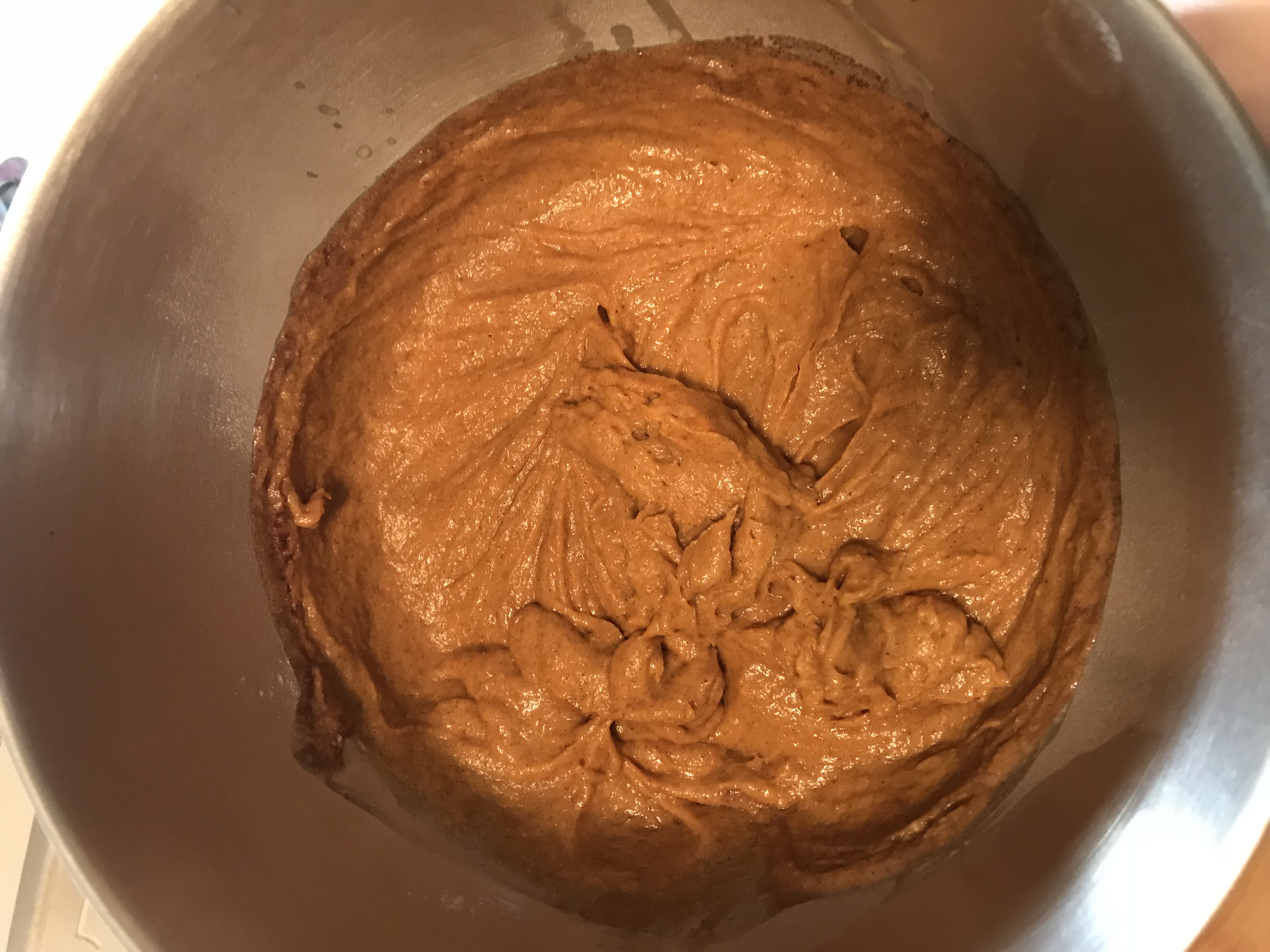 Pumpkin cupcake mix