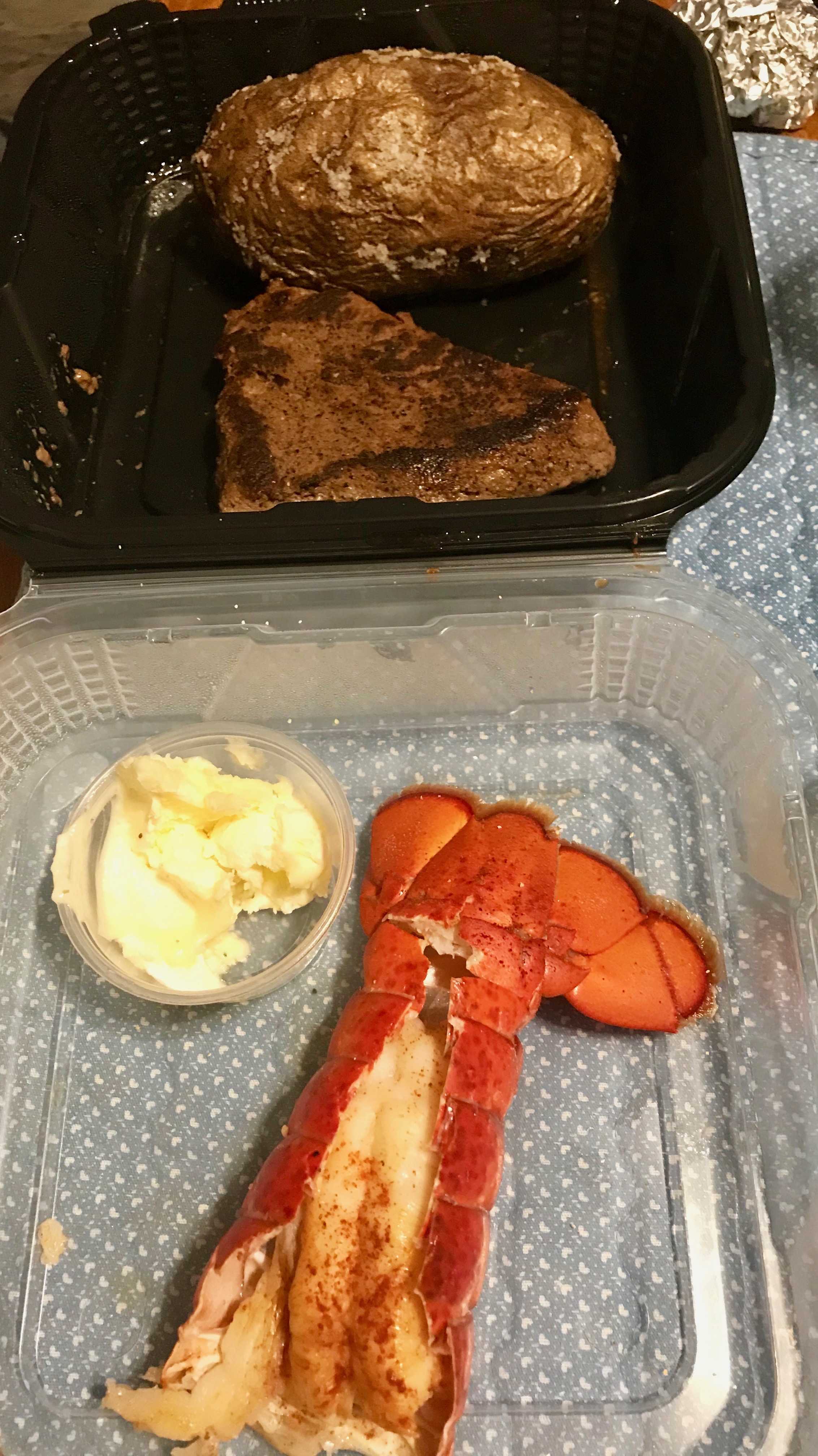 Lobster Tail & Steak