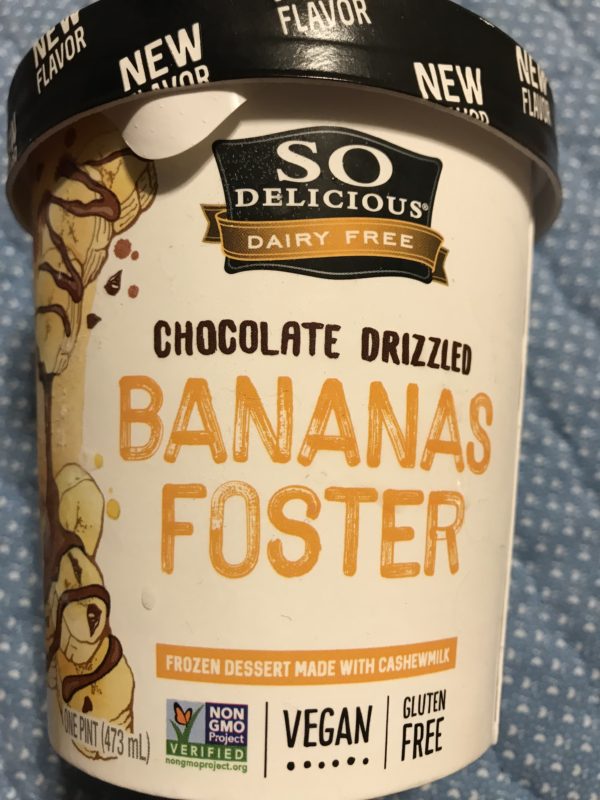 SO Delicious Chocolate Drizzled Bananas Foster