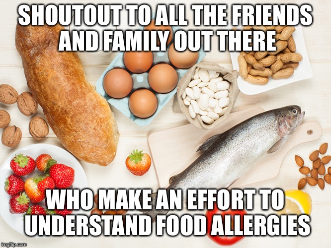 Food allergy meme