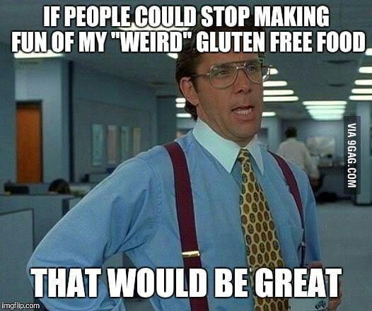 Office Space gluten meme