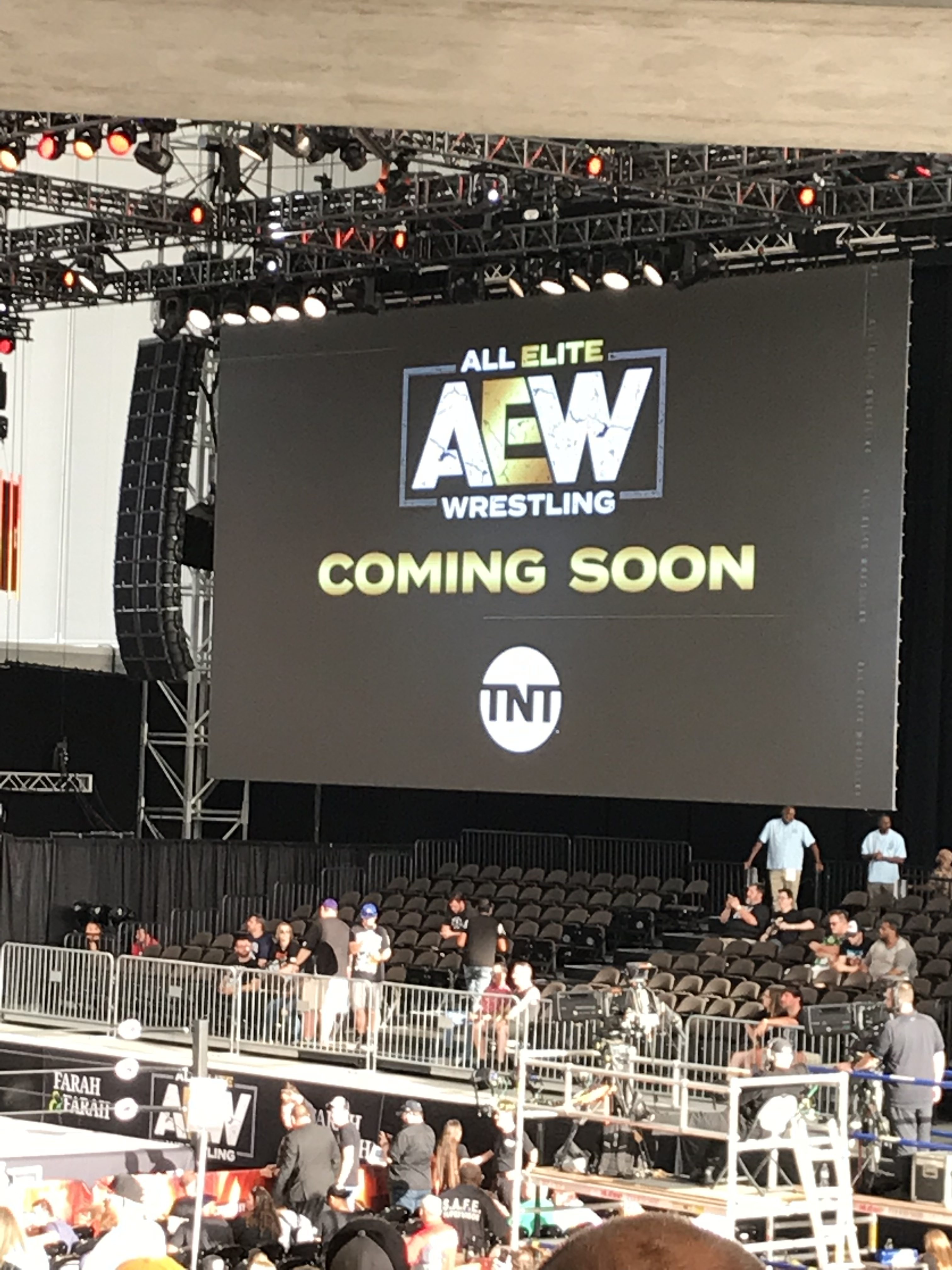 AEW Coming Soon message 