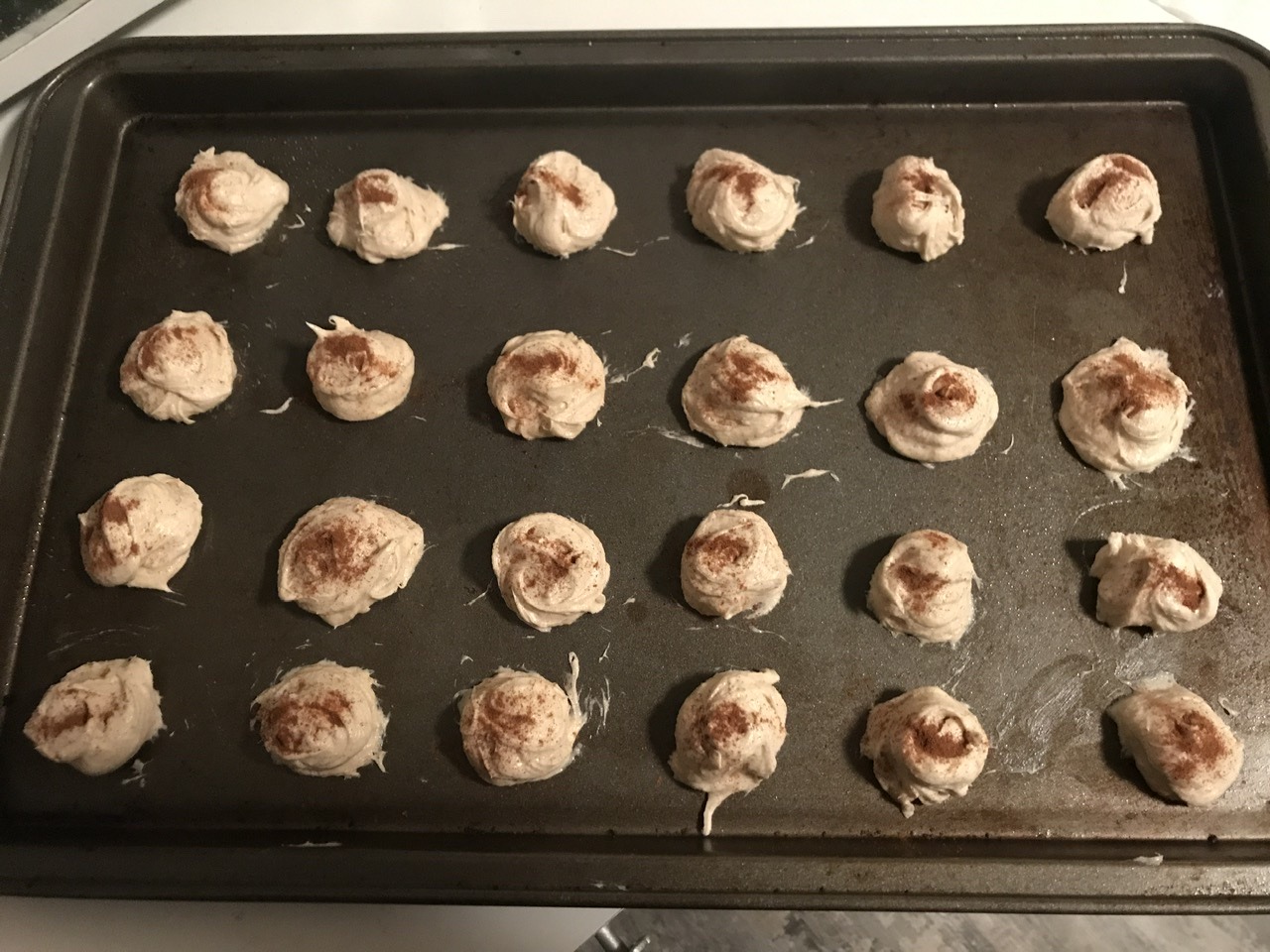 Almond Nog cookies